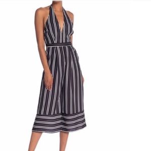 Tea n Cup - Daisy Striped Print Romper